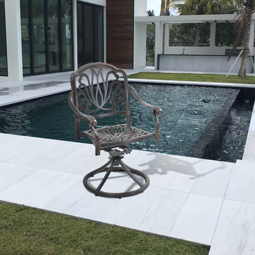 Patio Dinning Swivel Chair