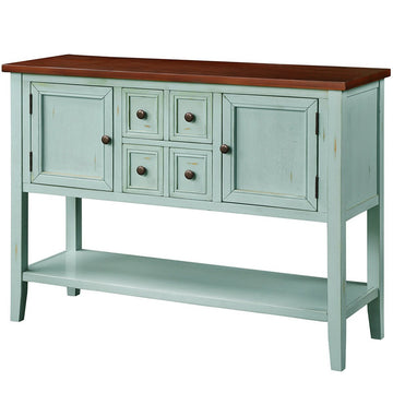 Cambridge Series Buffet Sideboard Console Table with Bottom Shelf