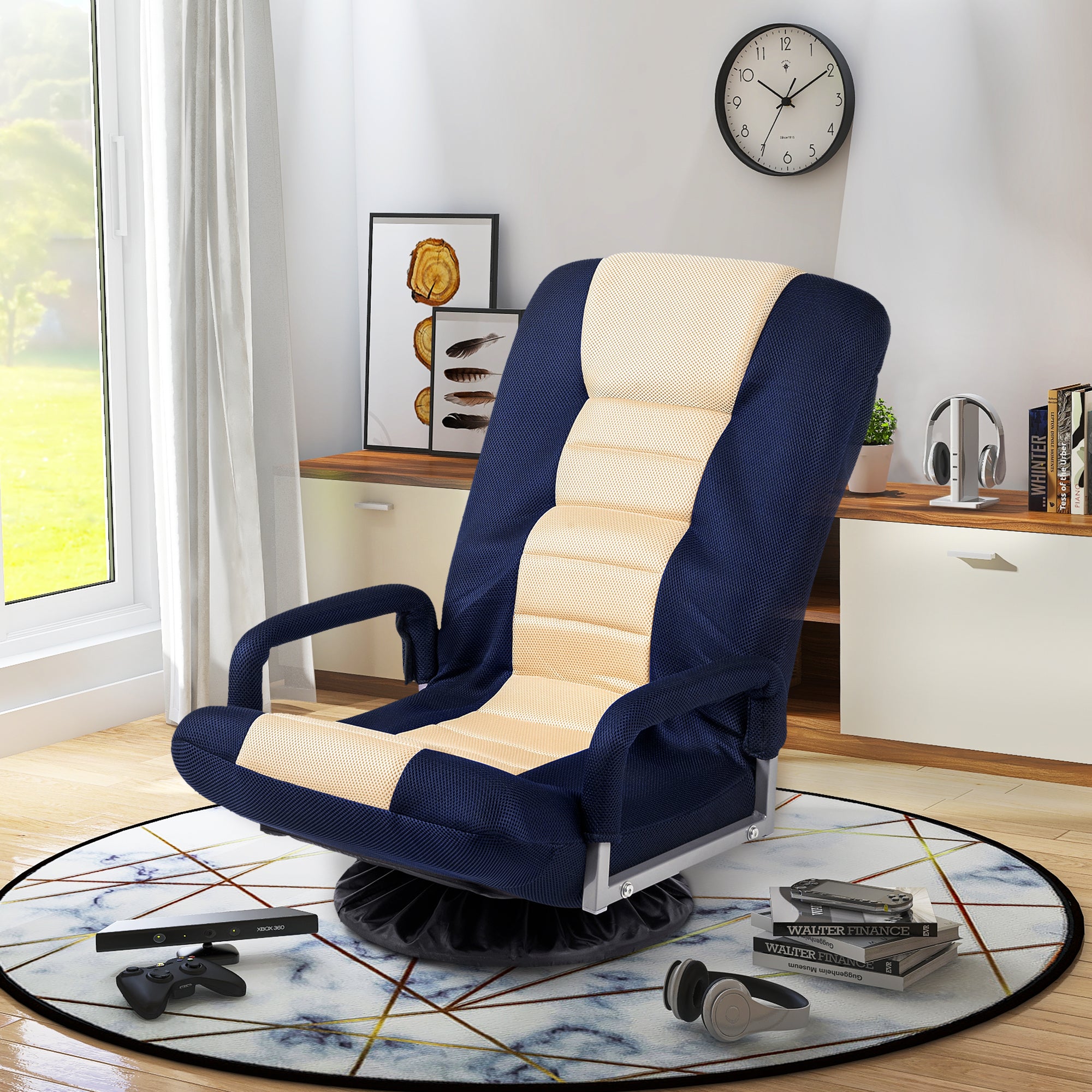 Adjustable lounger floor on sale game chair