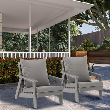 30inch Resin Outdoor Patio Lounge Chair