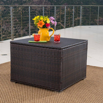 33 in. W x 33 in. D x 24 in. H Outdoor Storage Cabinet Bin
