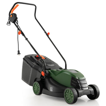 13.5'' 12AMP Electric Tiller with Foldable Handle and Collection Bag