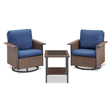 Outdoor-3-Piece-Swivel-Bistro-Set-Patio-Conversation-Set