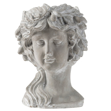 Outdoor-Home-Garden-Decor-Cement-Bust-Wall-Planter