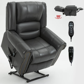 Clihome Power Lift Chair with Massage Function Heating System and Remote Control