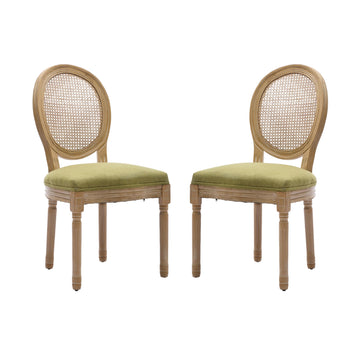 Linen-Fabric-Rattan-Dining-Chair-Set-of-2