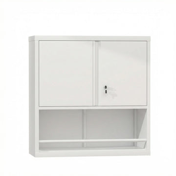 Metal-Adjustable-2-Doors-Metal-Kitchen-Pantry-Cabinet-With-Adjustable-Shelves