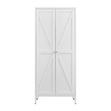 2-Doors-Metal-Storage-Cabinet-Kitchen-Pantry-Cabinet-With-Adjustable-Shelves