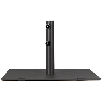 24 Inch Square Patio Umbrella Base 50 LBS Weighted