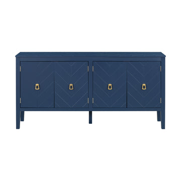 4-Door-Sideboard-with-Metal-Handles