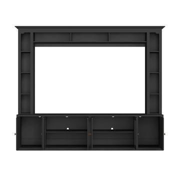4-Piece-Modern-Large-Entertainment-Center-Wall-Unit-with-Bookshelves-for-Living-Room