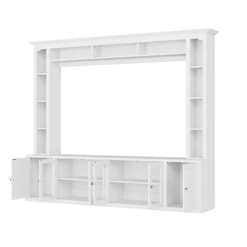 4-Piece-Modern-Large-Entertainment-Center-Wall-Unit-with-Bookshelves-for-Living-Room