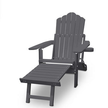 Clihome-Folding-Adirondack-Chair-with-Ottoman-Footstool-5-Gears-Adjustable