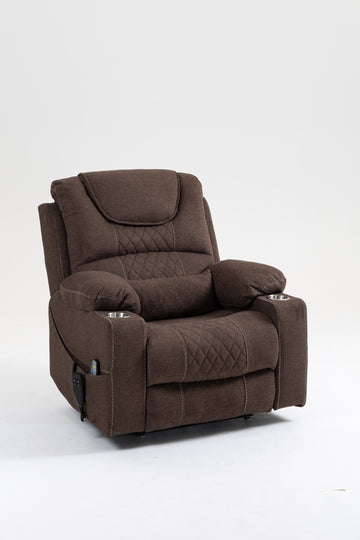 Lounge chair lift chair relax sofa chair sitting room furniture sitting room power supply elderly electric lounge chair (180 degree lying flat)