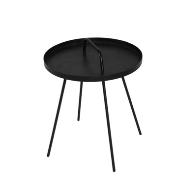 Outdoor-Metal-End-Table-with-Handle
