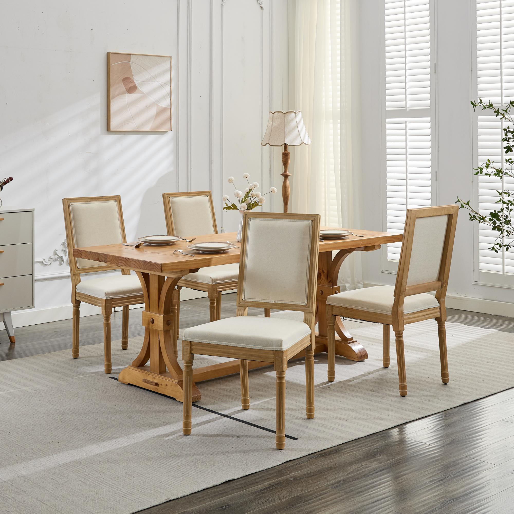 Clihome French Decor Chairs - Thumbnail 3