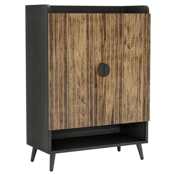 Rustic Cabinet,Vintage Storage Organizer,Practical Shoe Cabinet