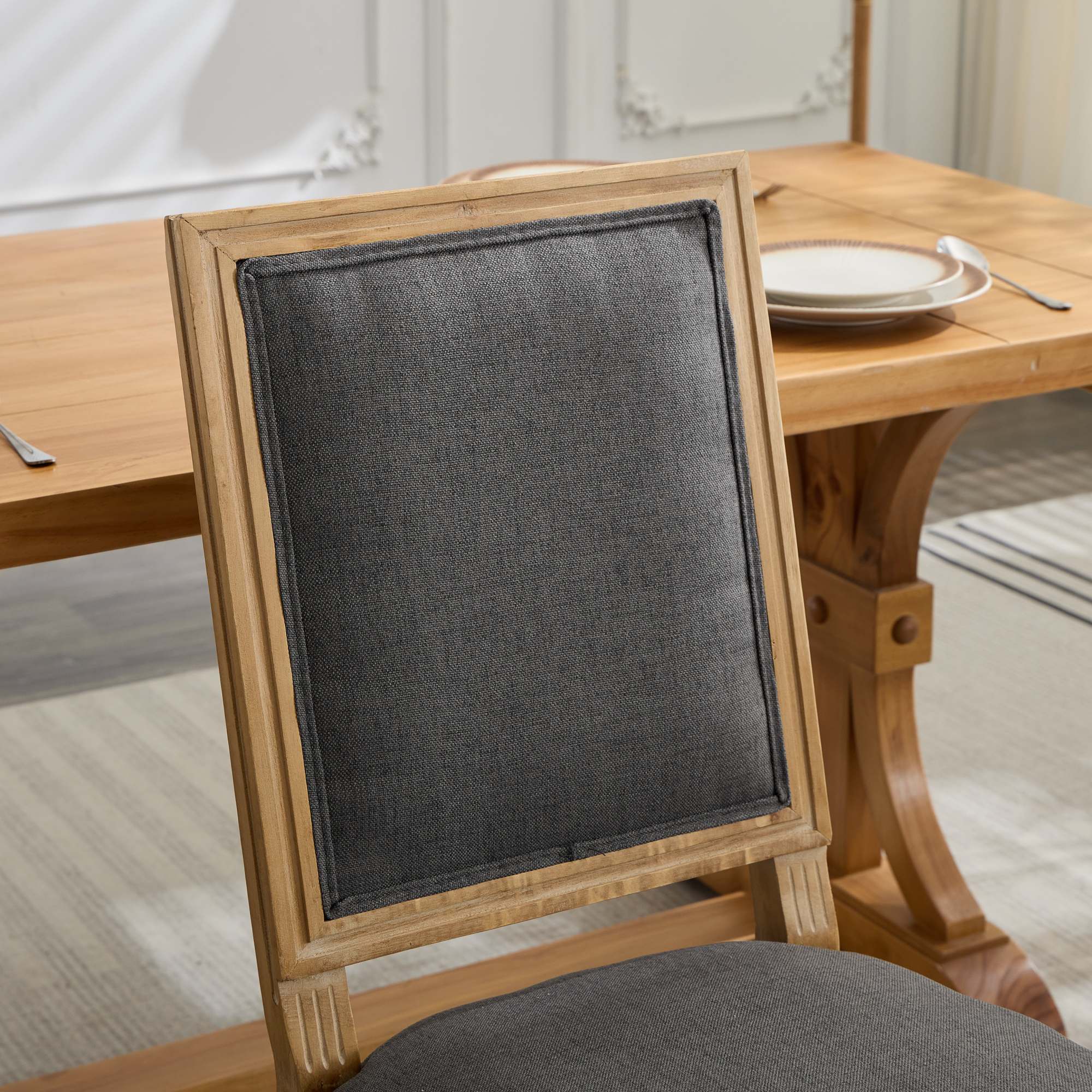 Clihome French Decor Chairs - Thumbnail 4