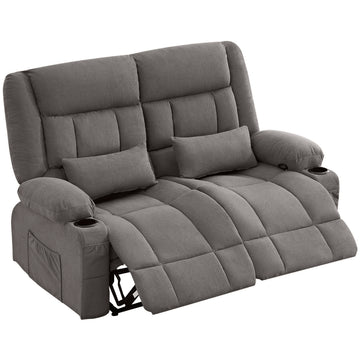 Oversized-Recliner-Loveseat-with-Cup-Holders