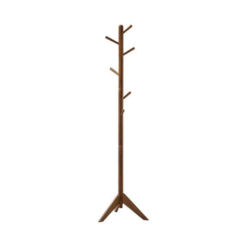 Rotating 6-Hook Coat Rack Stylish Entryway Organizer
