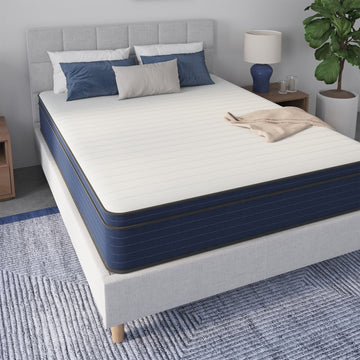 Euro Top Hybrid Cooling Gel Memory Foam Pocket Spring Mattress