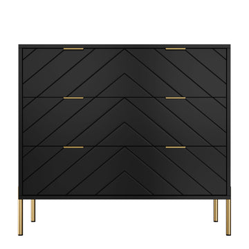 3-Drawer Dresser Chest Cabinet