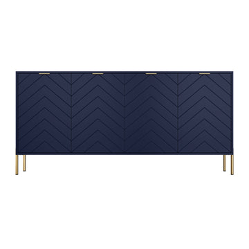 4-Door Accent Cabinet More Large Storage Cabinet
