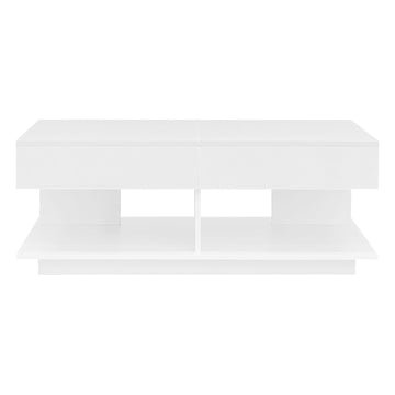 Clihome-41.3¡±-76.7¡±-Extendable-Coffee-Table,-Efficient-Central-Coffee-Table-with-Multiple-Storage-Compartments,-Multifunctional-Adjustable-Coffee-Table-with-Hidden-Storage-Space-for-Living-Room