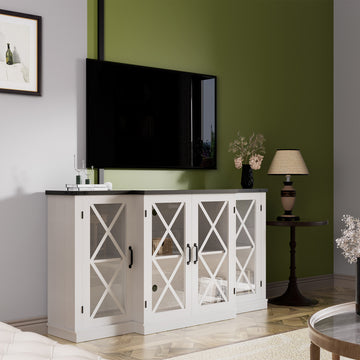 Farmhouse TV Stand for 70