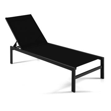 6-Position Chaise Lounge Chairs with Rustproof Aluminium Frame