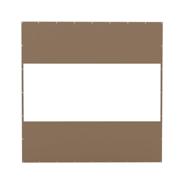 PVC Outdoor Curtain, 10'Hx10'W, Weather Resistant