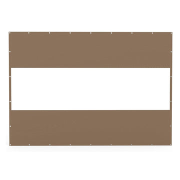 PVC Outdoor Curtain, 7'Hx10'W, Weather Resistant