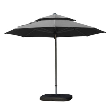 Round Cantilever Umbrella with Center Pole (Base Not Included)