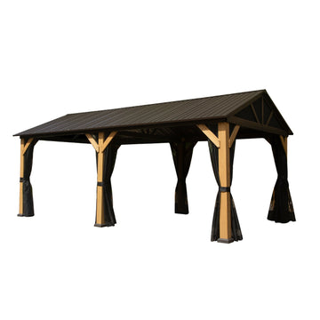 12'x20' Cedar Wood Gazebo