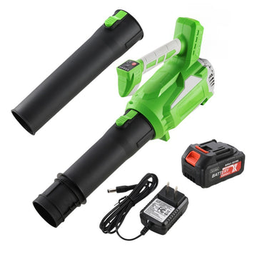 21V Cordless Leaf Blower 650CFM with 4.0Ah Battery & Charger