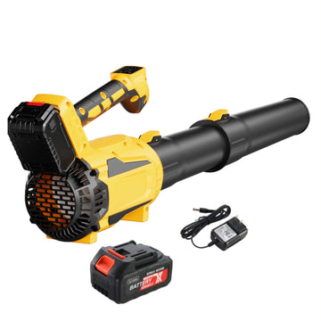 21V Cordless Leaf Blower 650CFM with 4.0Ah Battery & Charger
