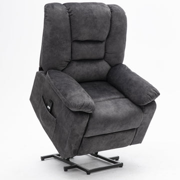 Power Lift Recliner for Elderly with Massage, Heat & USB Charging