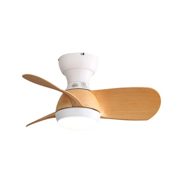 23 Inches Ceiling Fan With 3 Color Dimmable 3 ABS Blades Remote Control DC Motor With 18W LED Light