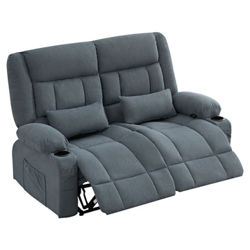 Oversized-Recliner-Loveseat-with-Cup-Holders