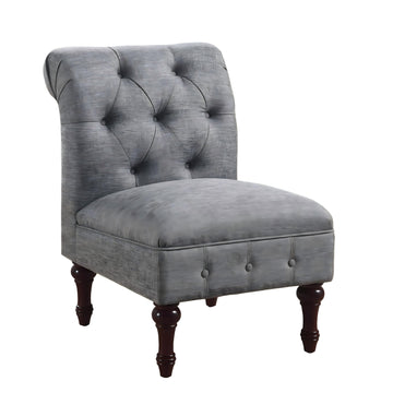 Vintage-Upholstered-Linen-Fabric-Accent-Chair