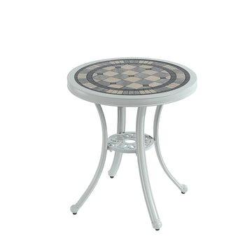 Clihome-Round-Cast-Aluminum-Outdoor-Side-Table-Patio-Dining-Table-Ceramic-Desktop