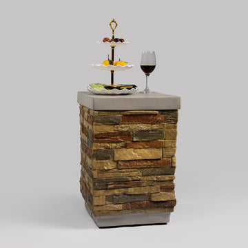 Propane Tank Holder Fire Pit Tank Cover Side Table