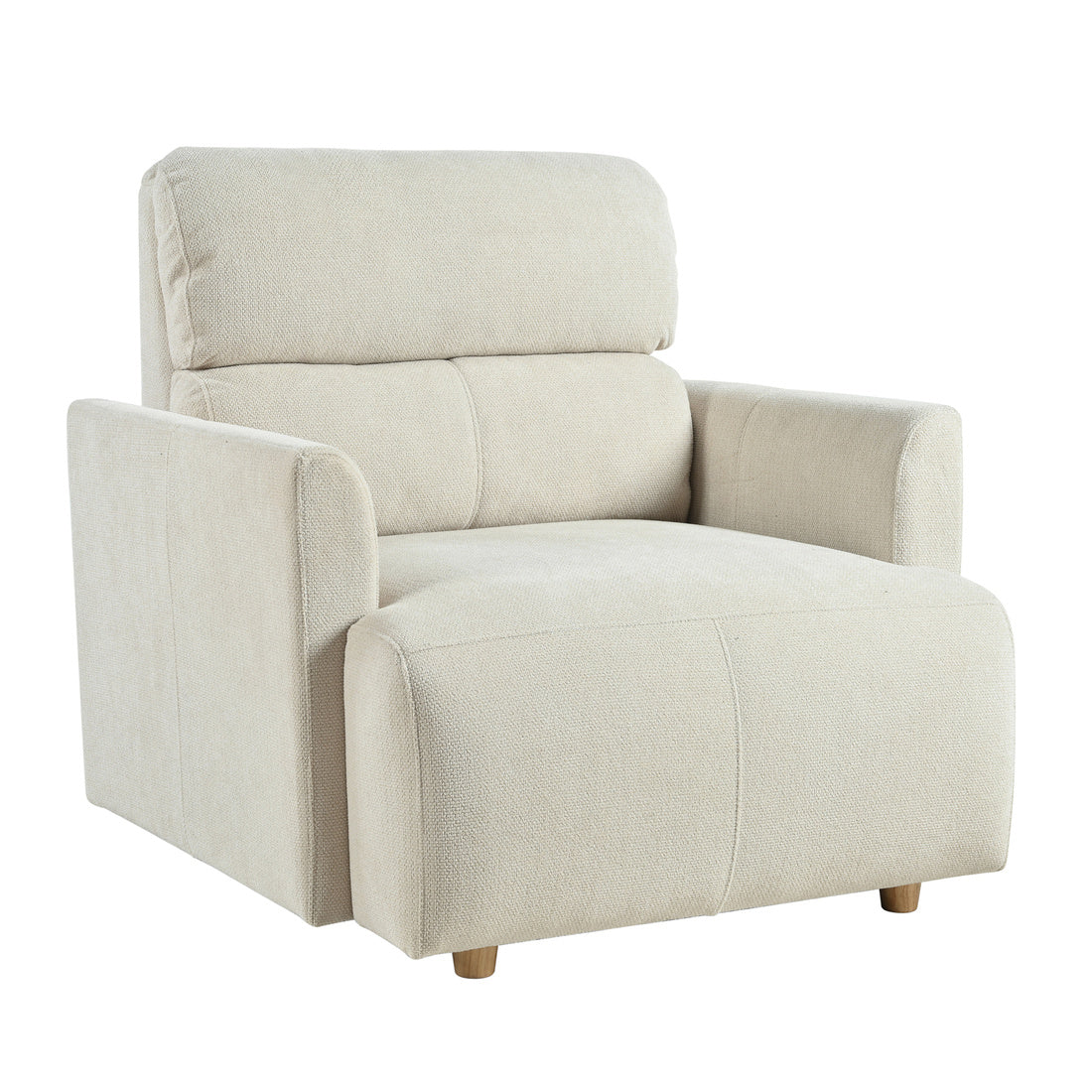 Oversized Chair w/Storage Ottoman, Wide Accent Armchair Chair for Living Room, Modern Lounge Chair, Upholstered Mid-Century Reading Chair, Comfy Living Room Chair, Deep Seat Sofa Couch(Beige Gray/Dark Gray)