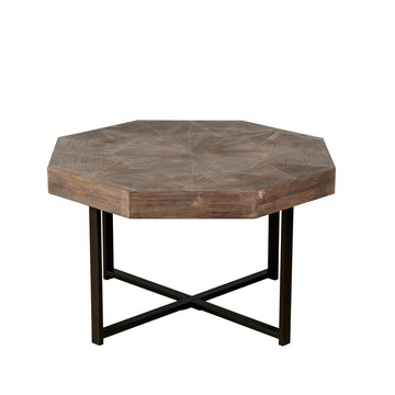 Wood-Octagonal-Vintage-Wooden-Coffee-Table