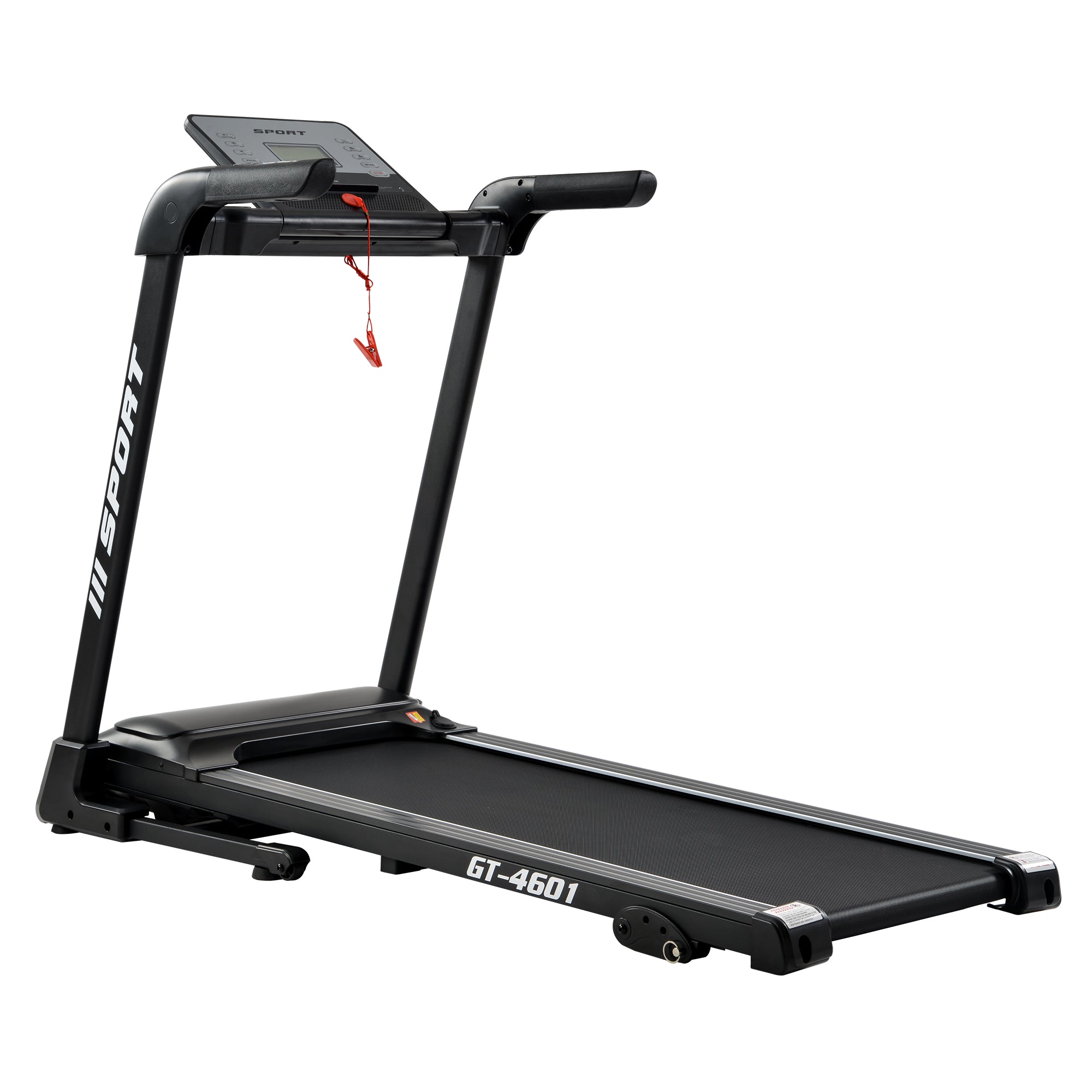 4.25" LCD Display, 2.25hp treadmill with Speaker,Aux and USB input,12 speeds and 3 incline Levels