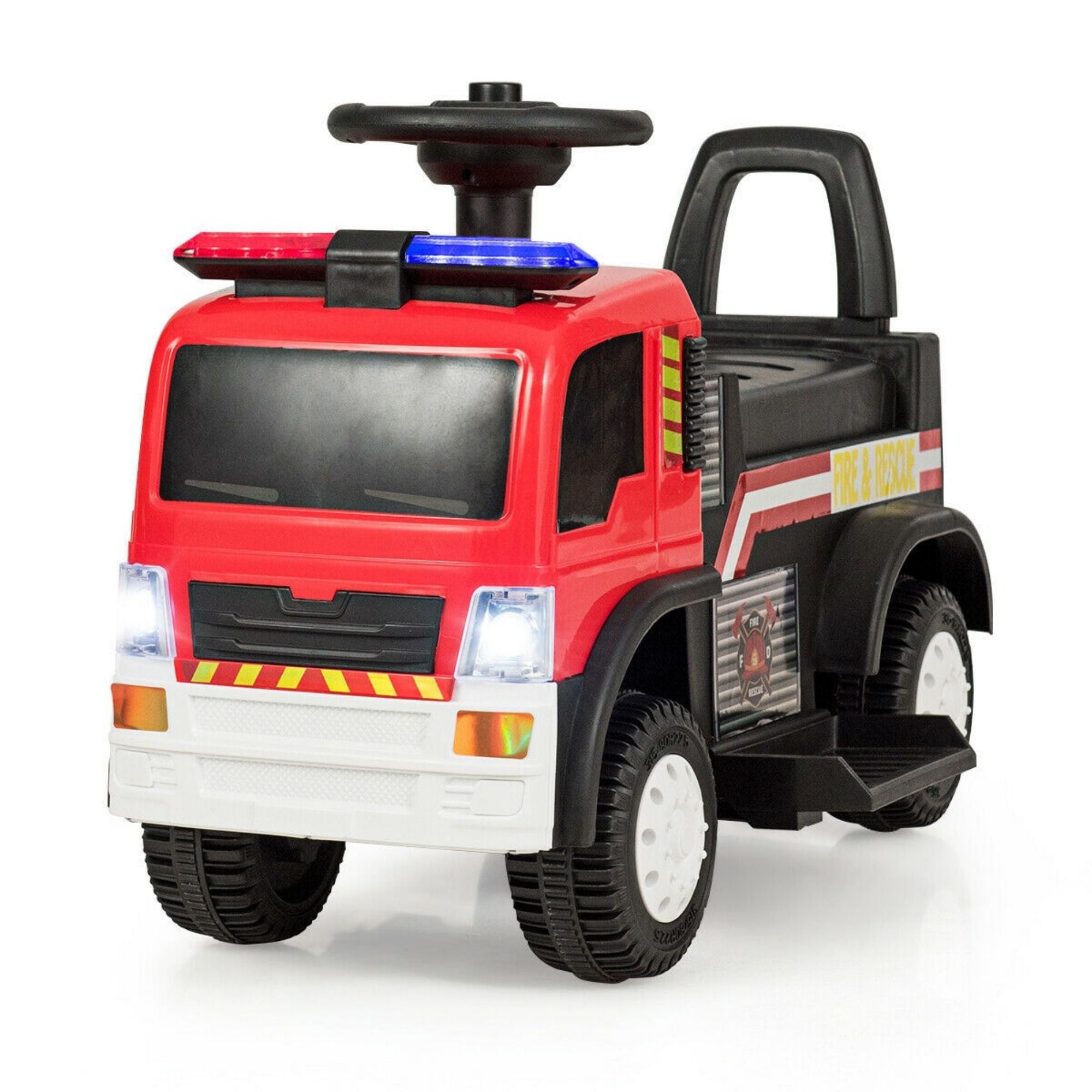 Electric ride online on fire engine