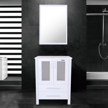 Modern and stylish Bathroom Vanity with two drawers