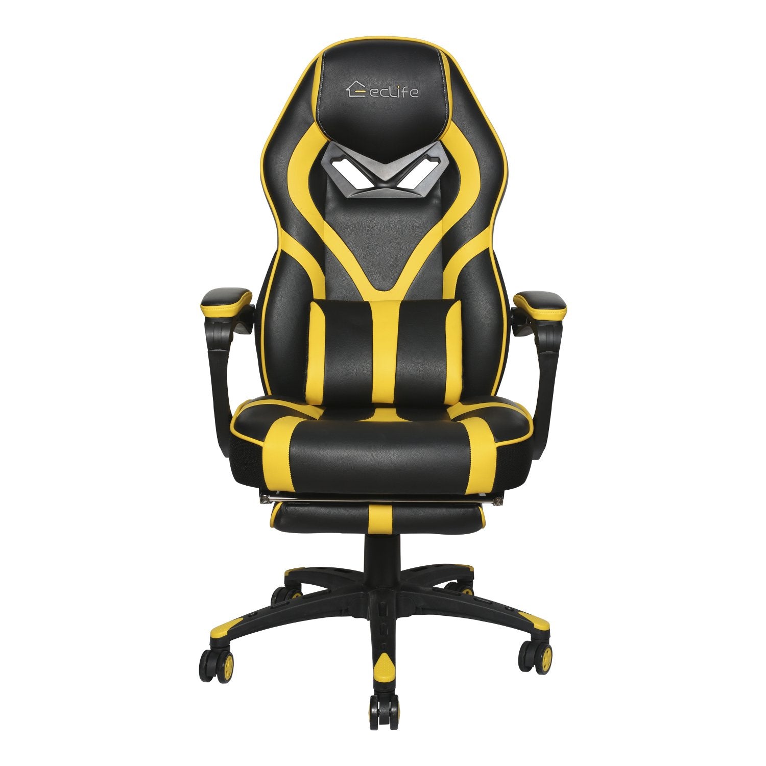 Massage Gaming Chair with Height & Angle Adjustable