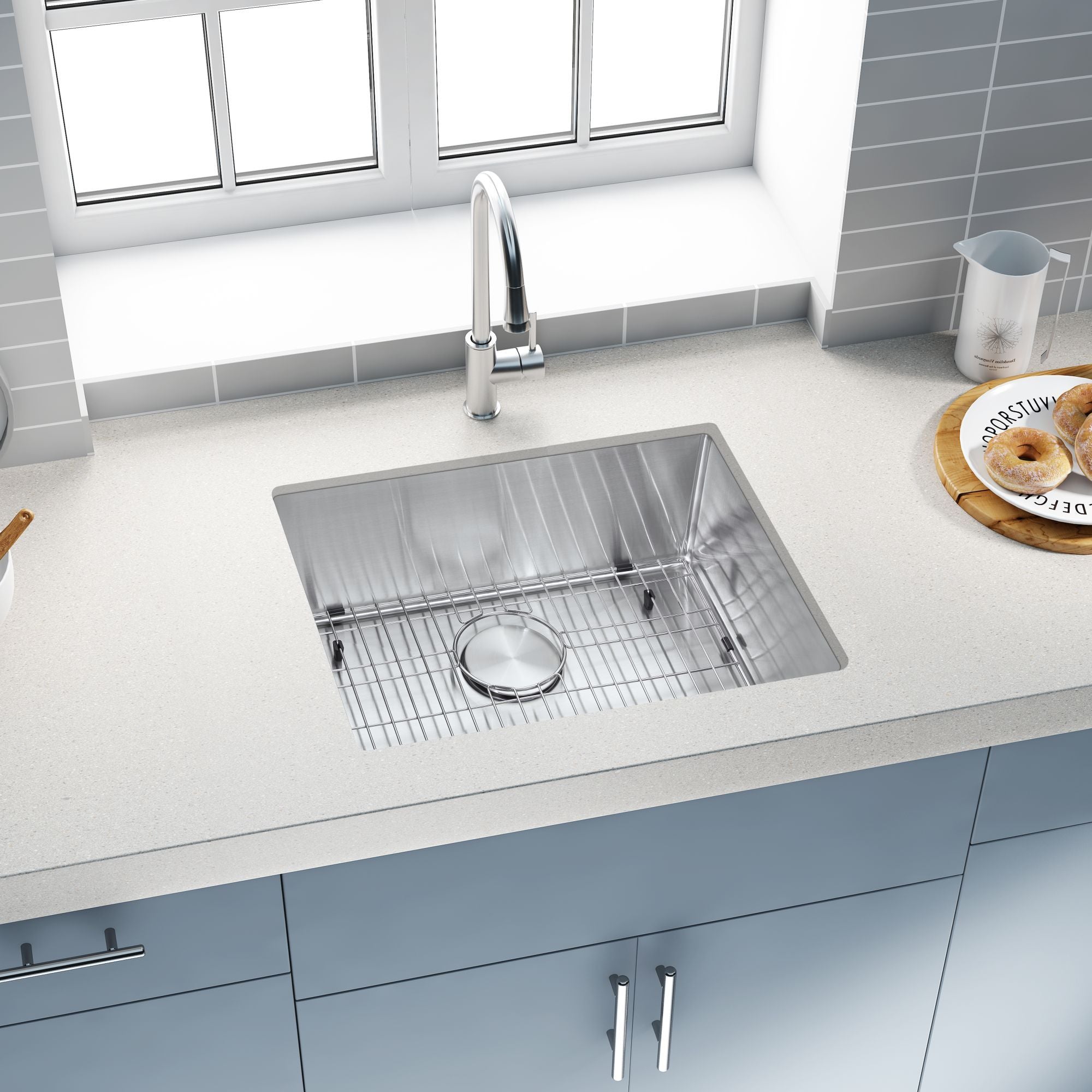 Handmade Kitchen Sink Combo With Faucet