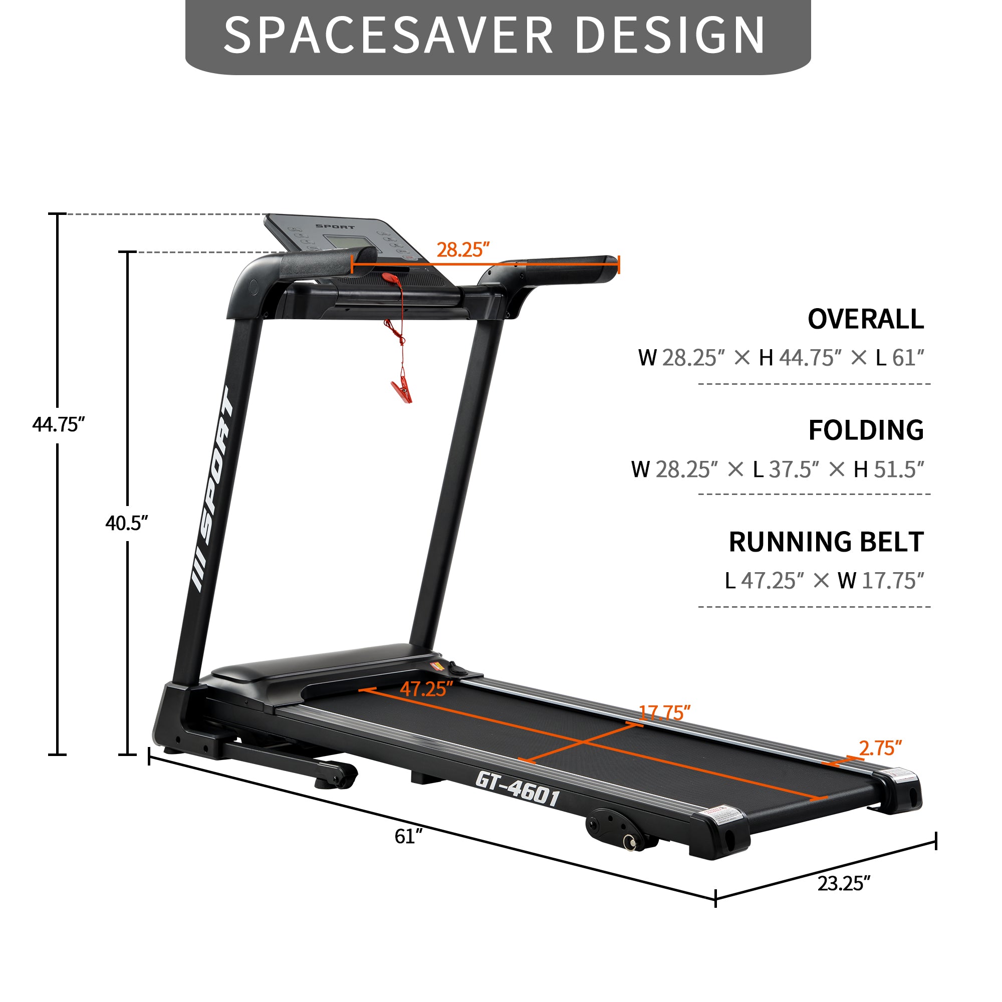 Good horsepower for treadmill hot sale